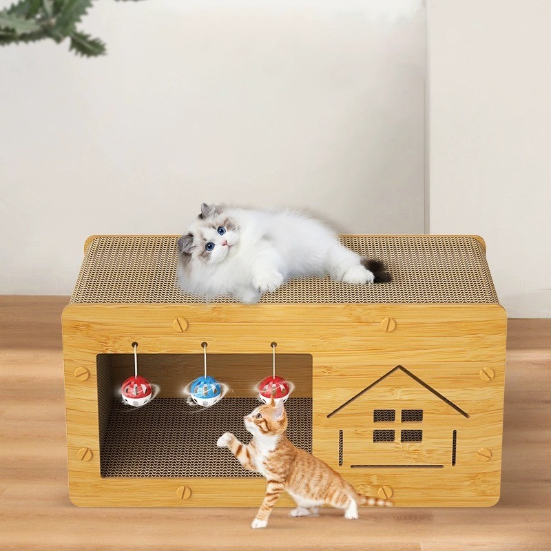 below99 บ้านแมว ที่ฝนเล็บแมว บ้านลับเล็บ บ้านแมวขนาดใหญ่ C-MB/C-ZB