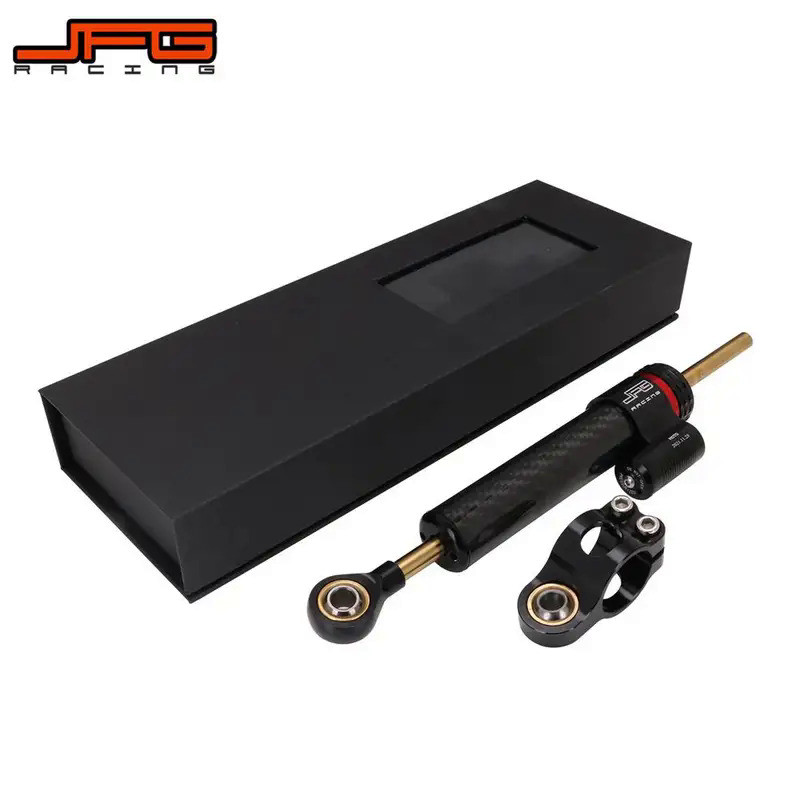 MoMotorcycle 250mm 340mm Adjustable Damper Steering Stabilize For YAMAHA MT09 MT07 YZF R1 R6 Z300 Z2