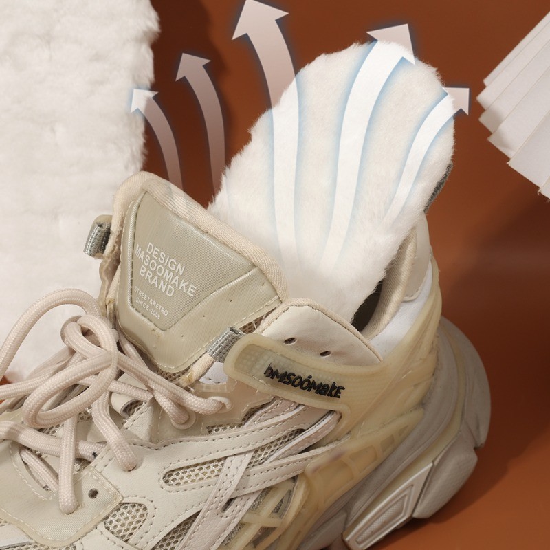 1 คู่ Lamb ขนแกะ Plush Insoles ผู้ชายผู้หญิงฤดูหนาวอุ่นขนสัตว์นุ่ม Thicken รองเท้าแผ่นความร้อน Breathable รองเท้าใส่