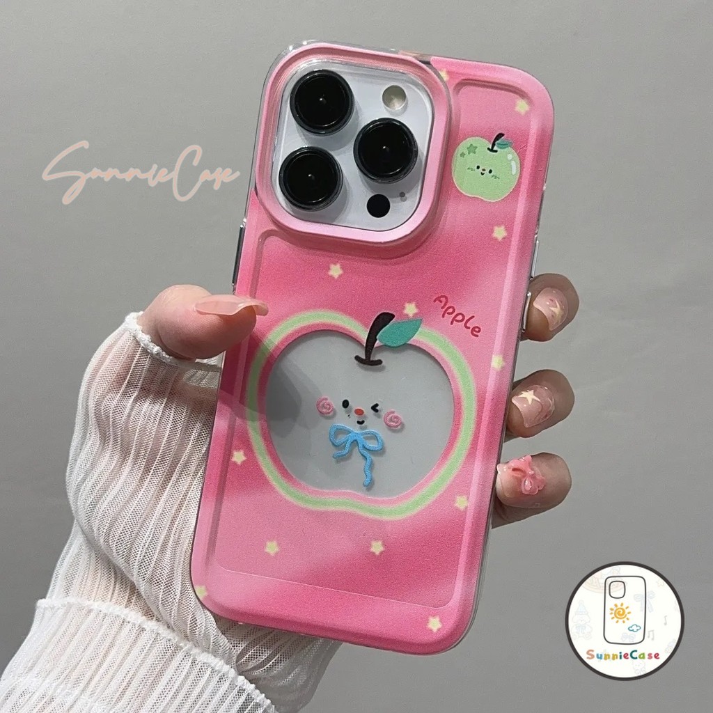 โปร่งใส เคส Vivo Y17 Y17S Y21 Y31 Y91C Y11 Y51 Y30 Y30i Y21s Y35 Y50 Y91 Y20i Y15 Y15s Y12 น่ารัก มะเขือเทศ นุ่มนวลเคส