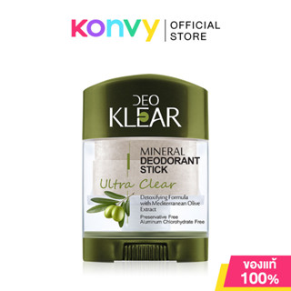 DEOKLEAR Mineral Deodorant Stick ดีโอเคลียร์ โรลออนสารส้มธรร…
