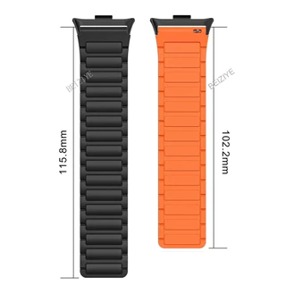 สายซิลิโคนสําหรับ Xiaomi Smart Band 10 Pro Band Magnetic Loop เปลี่ยนสร้อยข้อมือสําหรับ Xiaomi Smart Band 9 Pro สายรัดข้อมือสร้อยข้อมืออุปกรณ์เสริม