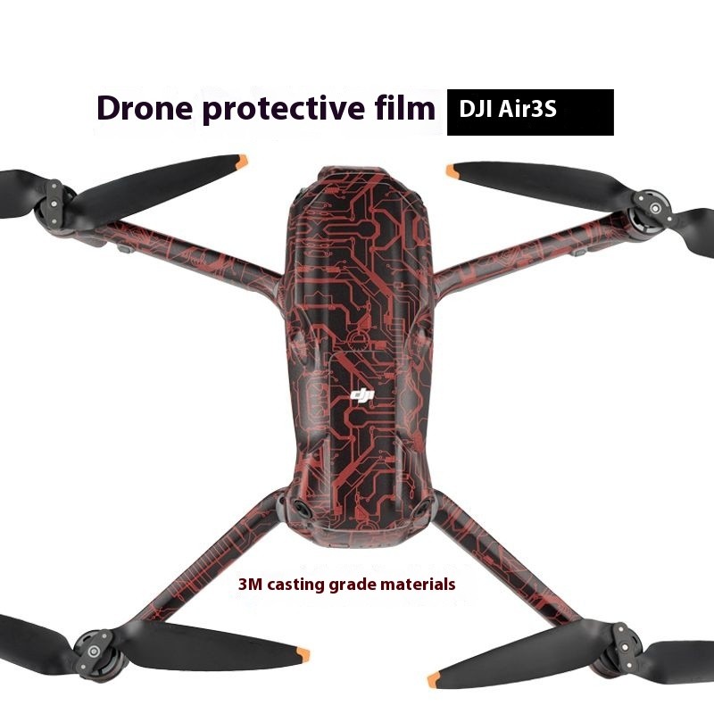 Mebont 3M [Sticker DJI ] Body Camera สติกเกอร์ Skin ไม่ทิ้งคราบกาว ติดง่าย กล้อง DJI AIR 3S  body protection film