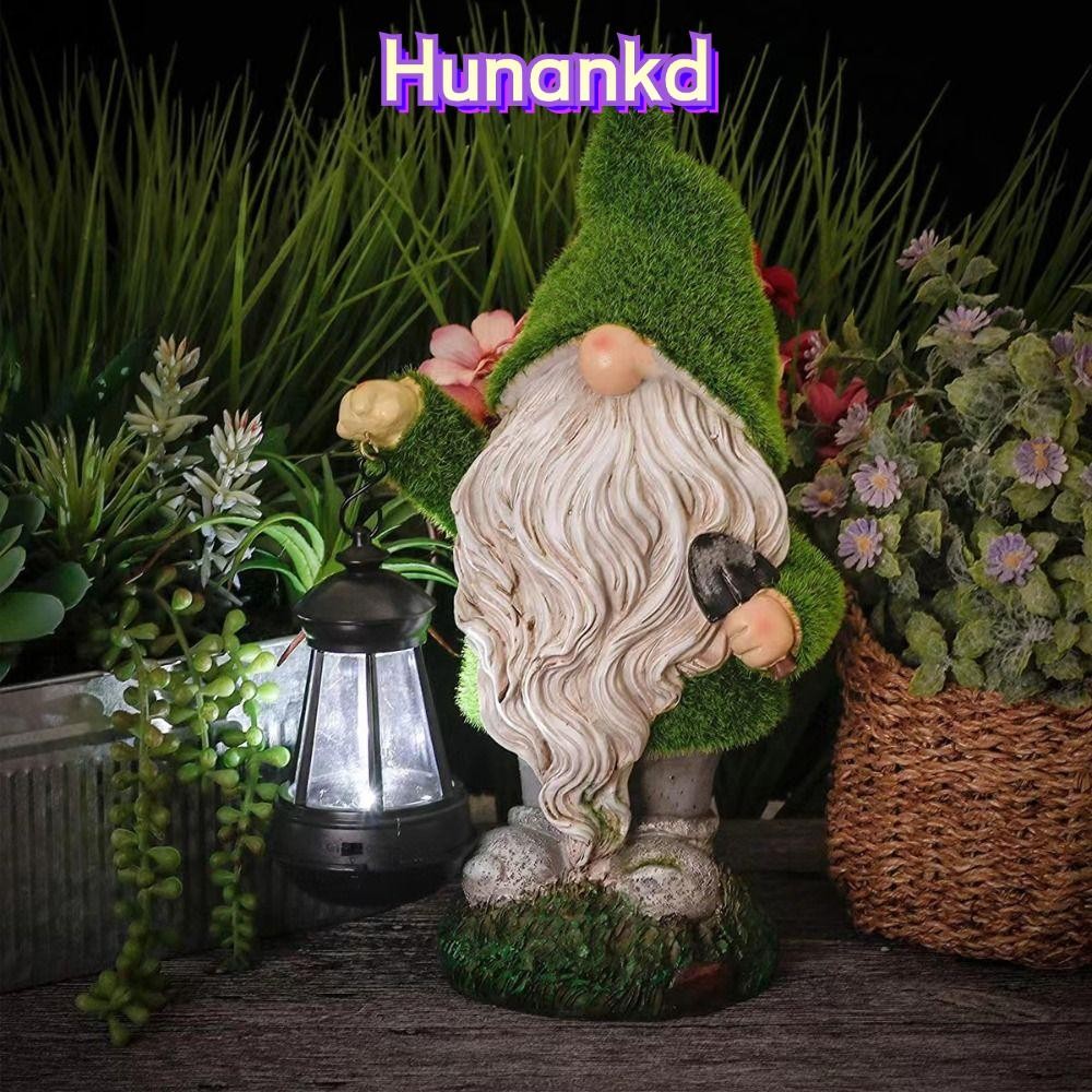 Huan Dwarf รูปปั้น,เรซิ่น Creative Gnome รูปปั้นสวน,ตกแต่งประตูยินดีต้อนรับป้าย LED Light หัตถกรรม Dwarf Elf รูปปั้นเครื่องประดับตกแต่งบ้าน