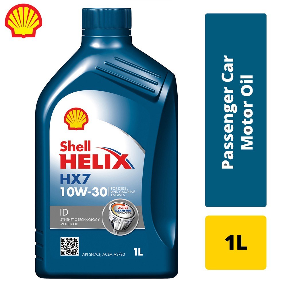 น้ำมันเครื่องมอไซค์ เชลล์ Shell Advance 10W-30 AX7  Shell AX7 4-AT scooter 10W-30  ขนาด 0.8ลิตร