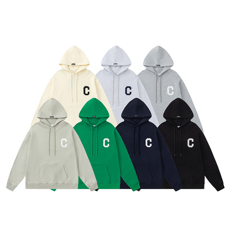 ❤❀ [คลังสินค้าพร้อม] ❤ แฟชั่น Covernat Hoodie Letter เย็บปักถักร้อยแขนยาวผ้าฝ้าย Hoodies Unisex