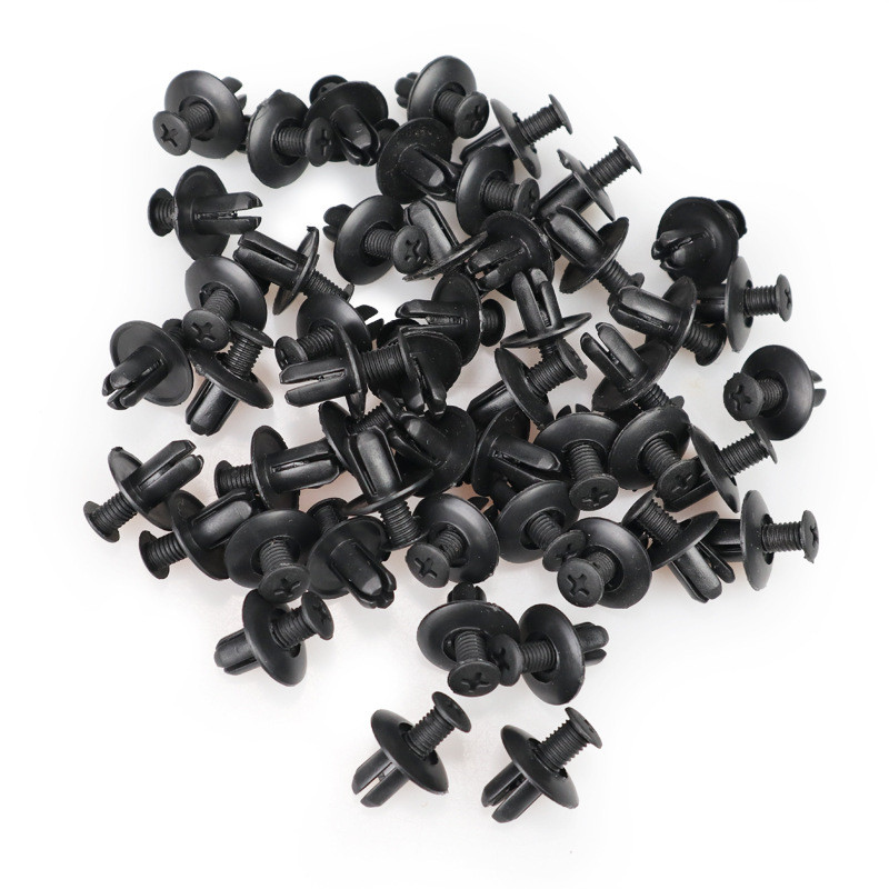 60pcs ผสม Auto Fastener คลิป Push Retainer Pin Rivet สําหรับ Jaguar XF XFL XE XJ XJ XJL F-Pace F pac