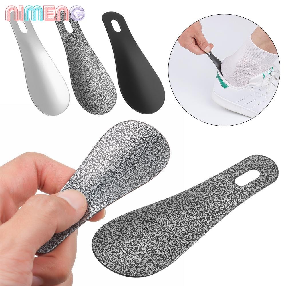 Nimeng Shoe Puller Professional Spoon Shape Portable Stainless Steel Shoehorn