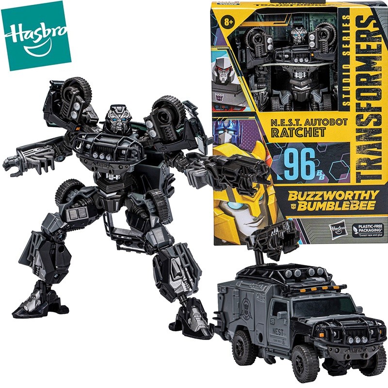 Hasbro Transformrs Buzzworthy Bumblebee Studio Series 96 Ss96 Autobot Ratchet Deluxe Class Action Fi