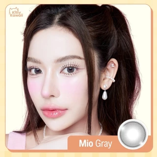 คอนแทคเลนส์(มินิ) Mio Brown / Gray (Kitty Kawaii) ⭐️ลายฮิต ขายดีมาก กรองแสงกันยูวี
