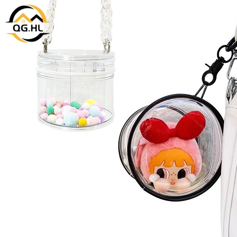 CRYBABY × Powerpuff Girls กระเป๋าเก็บฟิกเกอร์ซีรีส์ CryBabyลูกบอล 10cm
