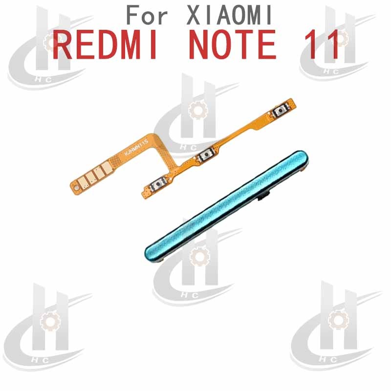 สําหรับ Xiaomi Redmi Note 11 11S 4G ปุ่มด้านข้าง Flex Cable Keys ปุ่มปิดระดับเสียงปุ่มขึ้นและลงด้านข้างอะไหล่ทดแทน - รูปที่ 6