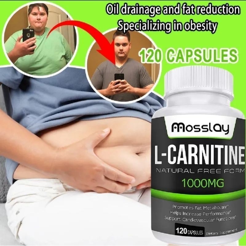 โปรL-CARNITINE NATURAL FREE FORM 1000MG เพิ่มสมาธิส่งเสริมการเผาผลาญไขมัน