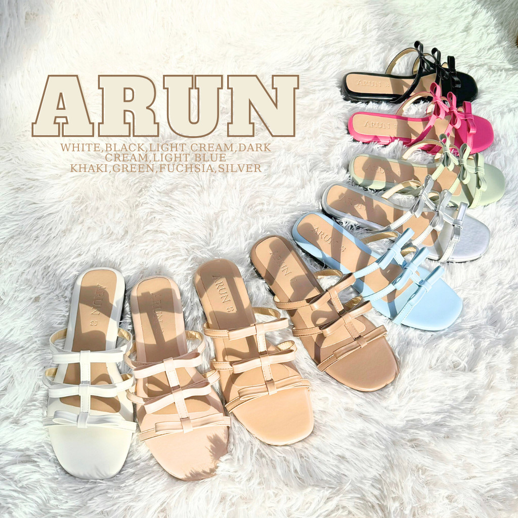 รองเท้าแตะแฟชั่น แบรนด์ ARUN รุ่น AR2026 ดีไซน์น่ารัก