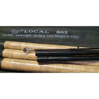 คันหน้าดินไฟเบอร์ราคาถูก ASHINO LOCAL แบบ 2 ท่อน