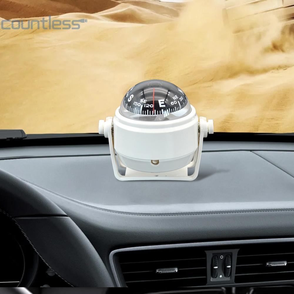 เข็มทิศดนตรีรูปบอลหมุนได้ 360 องศา Sea Pivoting เข็มทิศเรือทางทะเลพร้อมคู่มือนําทางทางทะเลแบบกันน้ํากระเซ็น [นับเลข] - รูปที่ 3