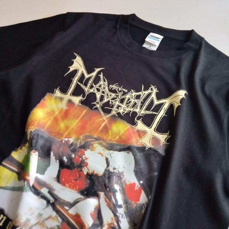 S-5XLเสื้อยืด พิมพ์ลาย Mayhem DEAD | เสื้อยืด พิมพ์ลาย Nsa PREMIUM RAP BOOTLEG VINTROCK METAL BAND เ