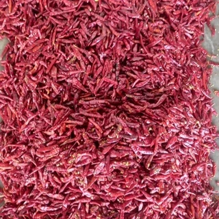 พริกแห้งจินดาเด็ดอ้วน (สีแดงสวย) ขนาด 2 กิโลกรัม (ถุงละ1กิโลกรัม จำนวน2ถุง)