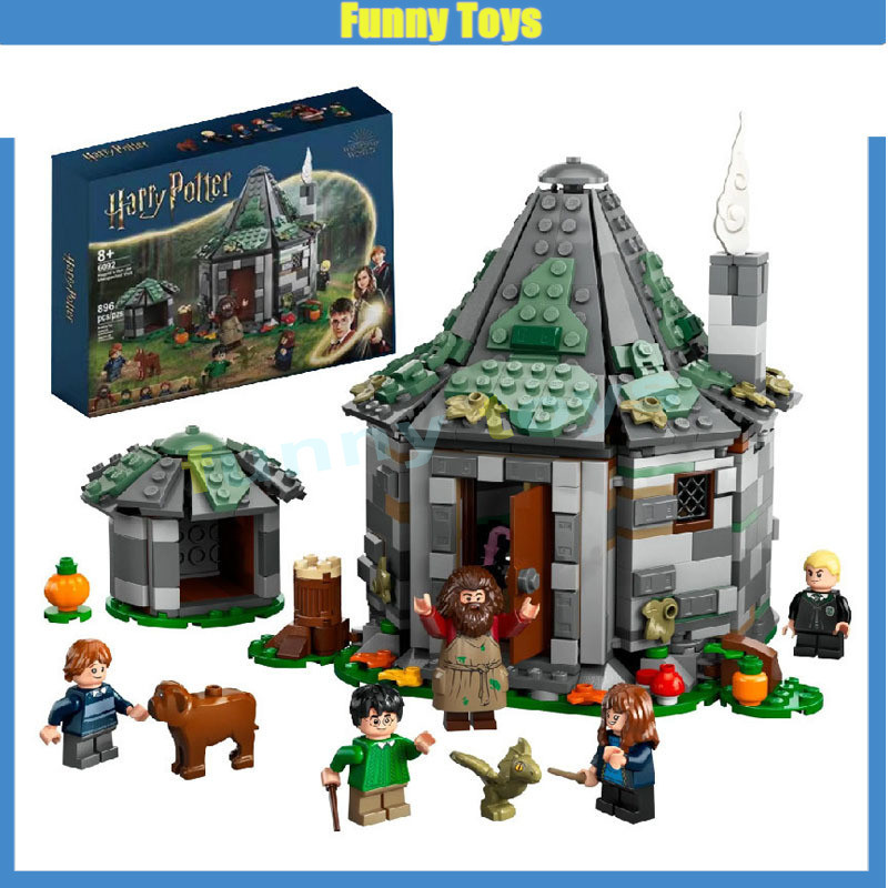 76428 Hagrids Hut: An Unexpected Visit Building Blocks ของขวัญของเล่นสําหรับเด็กผู้ชายและเด็กผู้หญิง