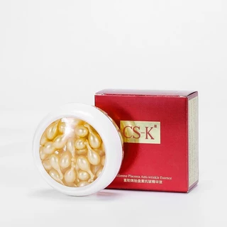 ( 2 แถม 2 ) CSKเอสเซ้นส์ แคปซูลรกแกะ ฟูลเลอรีน พลาเซนต้า แอนตี้ ริงเคิล ให้ความชุ่มชื้น