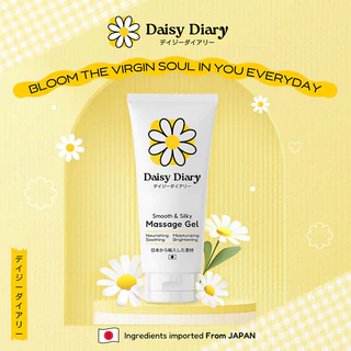 Daisy Dairy Smooth & Silky Massage Gel 100ml เดซี่ ไดอารี่ เจลหล่อลื่นญี่ปุ่น สูตรสกินแคร์ 2in1.