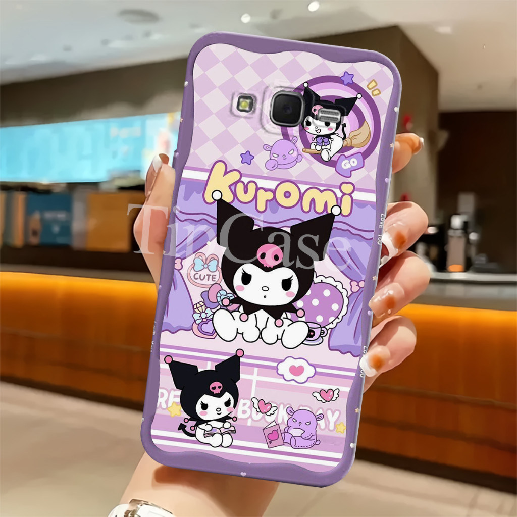 Softcase Pro Silicon Camera Samsung J6 Prime / J7 Prime / J2 Prime Case ลายการ์ตูนน่ารักแบบยืดหยุ่น