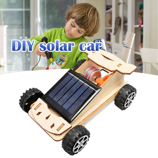 โมเดลรถแข่งพลังงานแสงอาทิตย์ DIY ของเล่นวิทยาศาสตร์ solar system model สำหรับนักเรียน