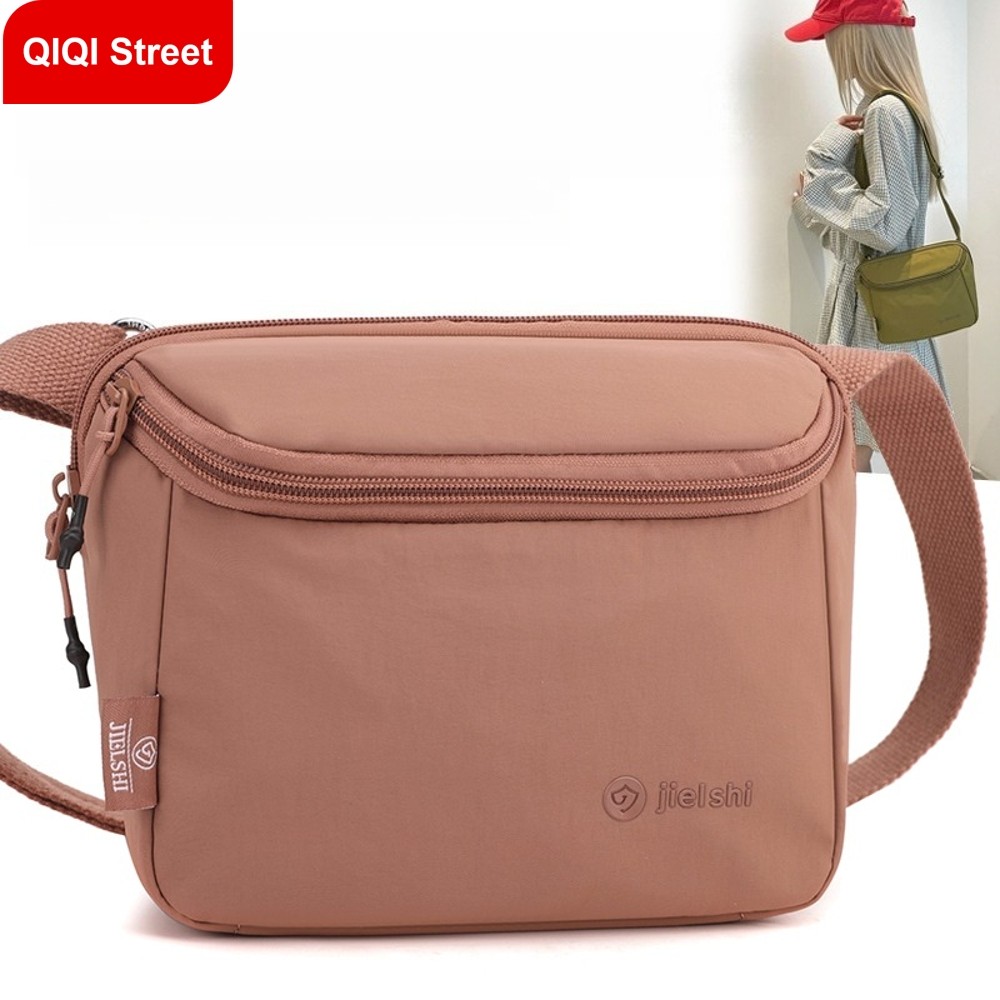 กระเป๋าผู้หญิง กระเป๋าสะพายข้างคลาสสิก,ผ้าไนลอนกันน้ํา กระเป๋าช้อปปิ้งแฟชั่น