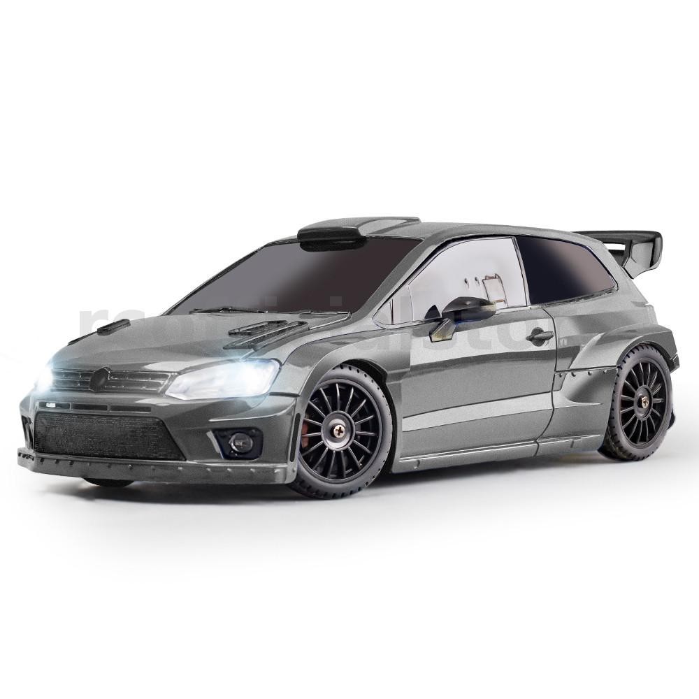 LDRC 2801 PRO RTR 1/28 2.4G 4WD RC รถ Gyro Drift สําหรับ POLO R ไฟ LED On-Road Full Proportional Rac