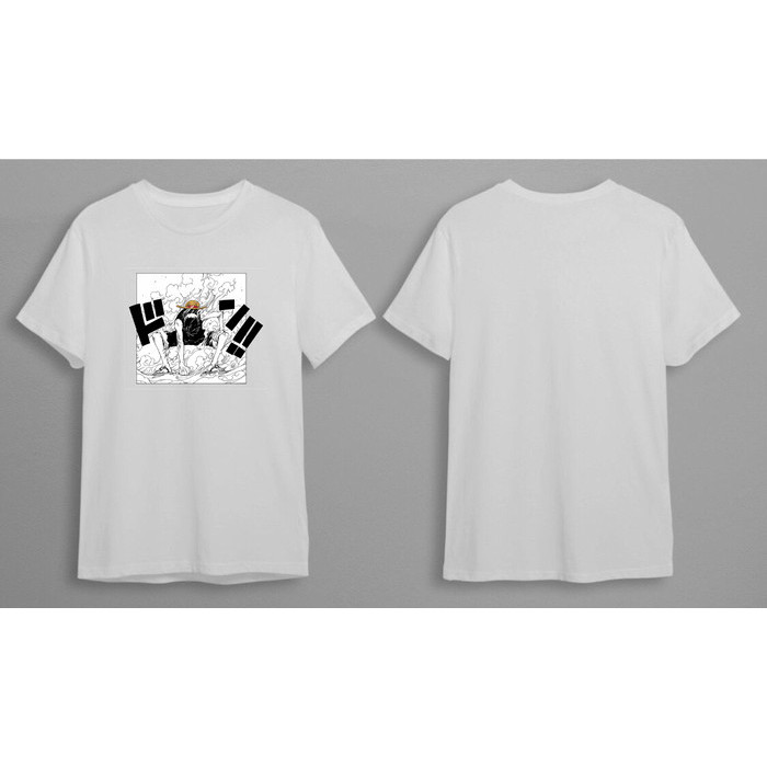 ONE PIECE TSHIRT - LUFFY MONKEY D LUFFY STRAW HAT GEAR 2ND - 2.4,6,10