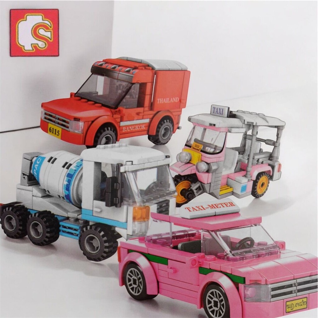รถของเล่น LEGO โมเดลรถของเล่น รถไทย มีให้เลือกหลายแบบ พร้อมจัดส่ง🚌🚚