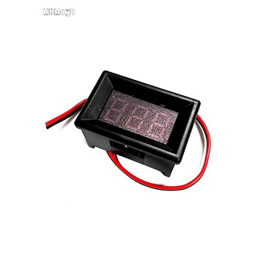 เชลล์ 0.36 นิ้วโวลต์มิเตอร์สองสายโวลต์มิเตอร์ Dc โวลต์มิเตอร์แสดงผลดิจิตอลมิเตอร์โวลต์มิเตอร์ดิจิตอล