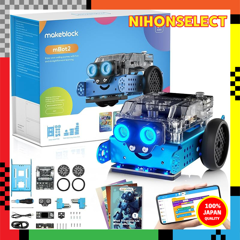 Makeblock mBot2 Programming Robot for Kids, Coding Robot that Supports Scratch and Python Programmin