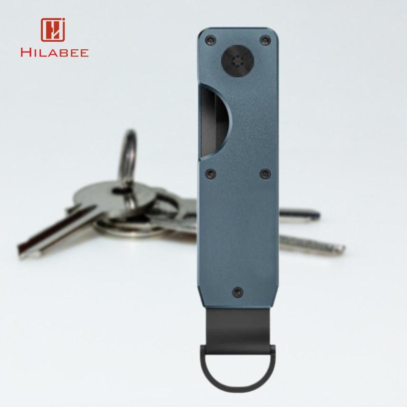[hilabee] Key Organizer Keyholder Key Storage Buckle with Belt Clip Metal Car Key Chain