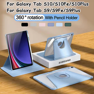 พร้อมส่ง🔥 เคส หลังใส ช่องใส่ปากกา สำหรับ Samsung Galaxy Tab S10/S10Fe/S10Plus/S10+ S9/S9Fe/S9Plus/S9+ S7/S7fe/S7+ 031