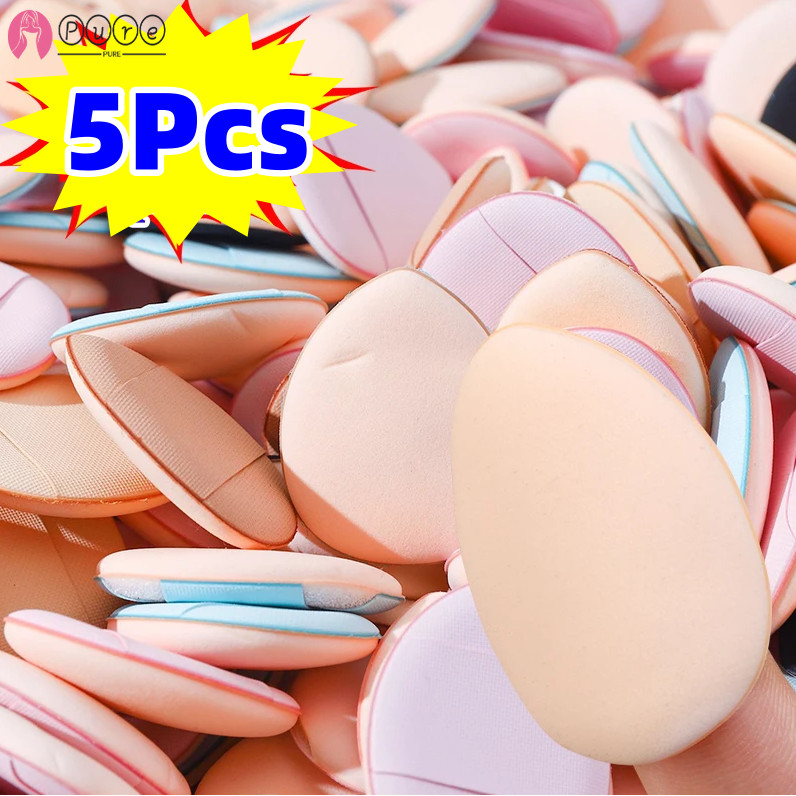 [BZ]แป้งพัฟ-เครื่องมือเครื่องปั่นความงาม-ฟองน้ําผสมแต่งหน้า-นุ่มพิเศษมินิขนาดนิ้วใช้-สําหรับทาบีบีครีมครีมเหลวแป้งฝุ่นแรเงา