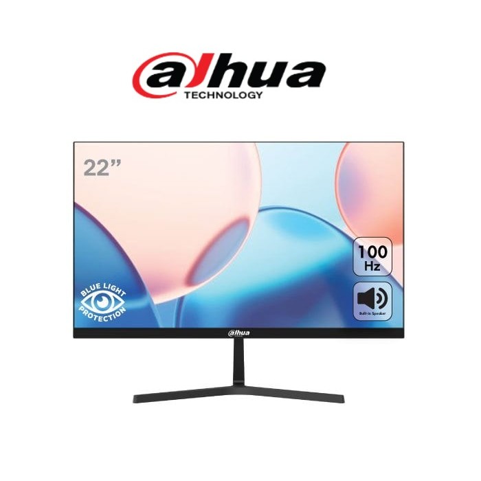 ส่งด่วน DAHUA จอมอนิเตอร์ 21.45 นิ้ว FHD (75Hz) (มีลำโพง) รุ่น DHI-LM22-B200S
