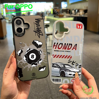 สำหรับ เคสโทรศัพท์ OPPO A3 A3X A60 5G A9 A18 โปสเตอร์ฮอนด้า Civic Type-R A38 A15 A15s A60 A35 A17 A17K A79 5G OPPOA57 4G