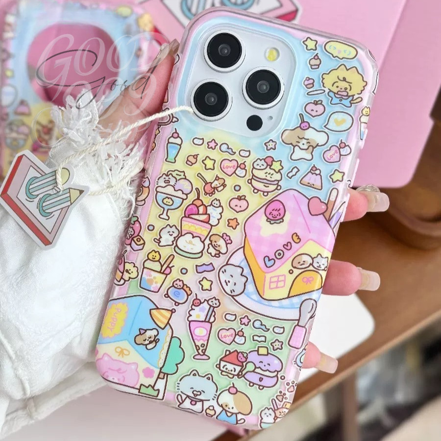 🌸Good🌸ส่งจากไทย เคสโทรศัพท์มือถือ เคสไอโฟน กันกระแทก สําหรับIPHONE 16 11 12 13 14 15PRO MAX 7Plus XS/XR XSMax