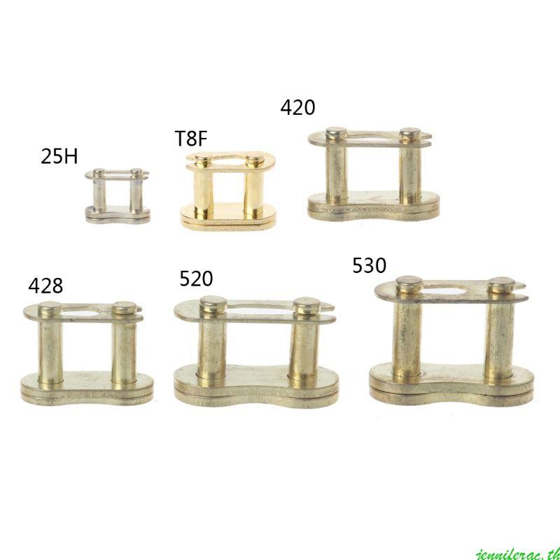 Jenniferac 25H T8F 420 428 520 530 Chain Master Link สําหรับ Dirt Pit ATV Quad รถจักรยานยนต์