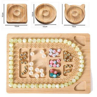 กระดานลูกปัดแผ่นออกแบบ St. kunkka สําหรับทําเครื่องประดับ สร้อยคอ สร้อยข้อมือ DIY