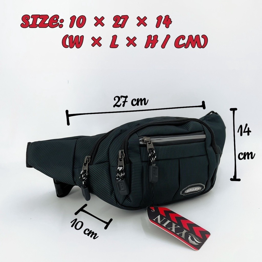 กระเป๋าคาดอก​ กระเป๋าคาดเอว​​ 8002# YXIN Fashion - รูปที่ 2