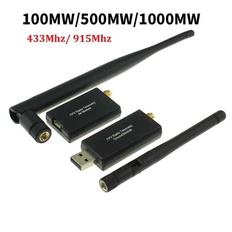 3dr วิทยุ Telemetry 500MW 915Mhz 433Mhz Air และ Ground ข้อมูล Transmit โมดูลสําหรับ APM 2.6 2.8 Pixhawk Flight Control