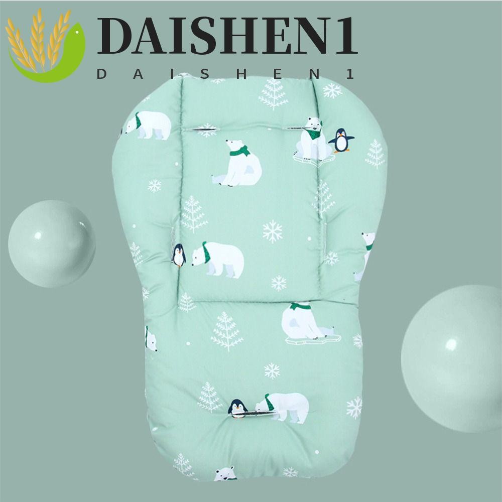 Daishen1 เบาะรองนั่งรถเข็นเด็ก ลายการ์ตูน ซักล้างได้ อุปกรณ์เสริม สําหรับรถเข็นเด็ก
