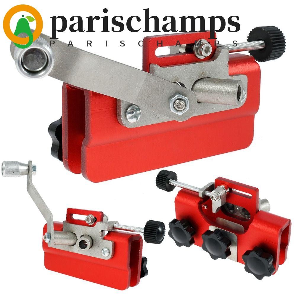 Parischamps เครื่องลับเลื่อยยนต์ Jig Grinding head Manual สําหรับเลื่อยโซ่ เจาะ Sharpen Tool Woodworking Tool เครื่องบดโซ่