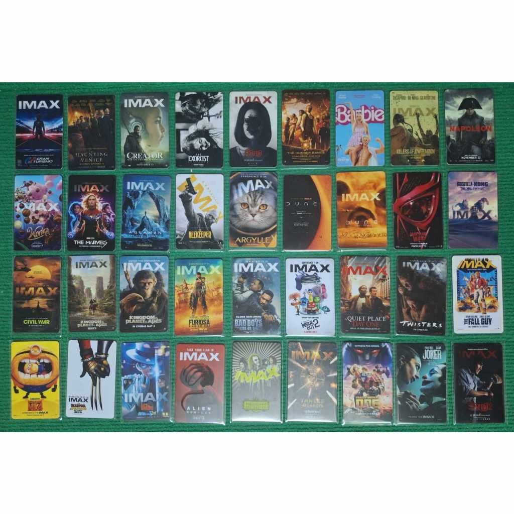 (ทักลด50%) บัตรสะสม บัตรแข็ง IMAX ครบลาย