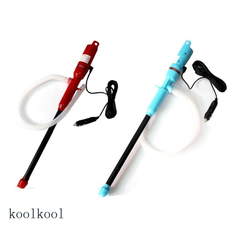 Kool รถแบบพกพาไฟฟ้า Siphon ปั๊ม 12V 24V การใช้แก๊ส Transfer Oil Liquid Air ปั๊ม
