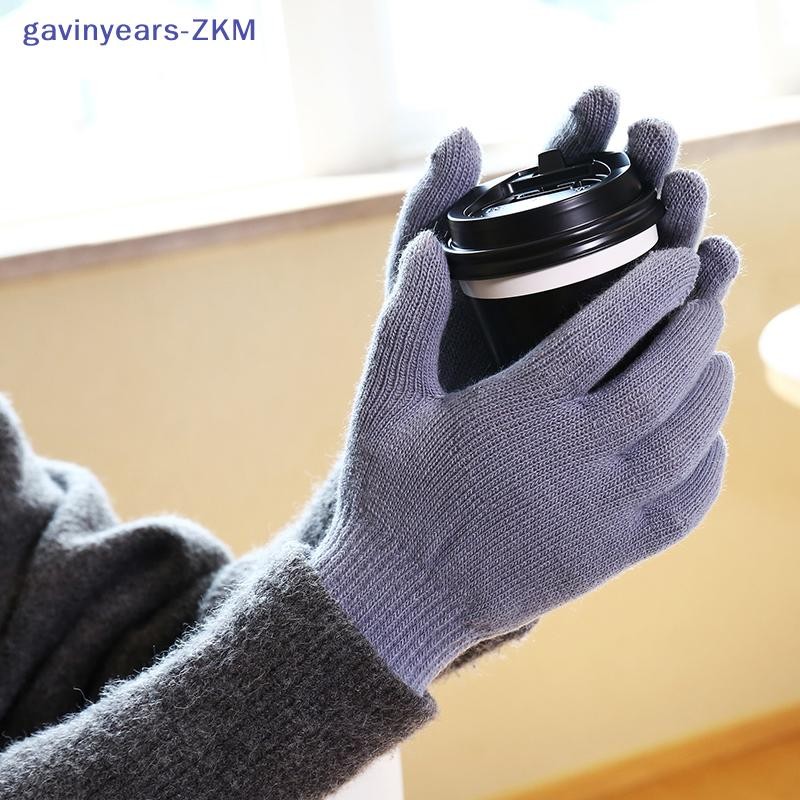 [gavinyears] 1 คู่ฤดูใบไม้ร่วงฤดูหนาวถุงมืออุ่นสําหรับผู้ชายผู้หญิงหน้าจอสัมผัสเย็นอบอุ่นถุงมือเต็มนิ้วอเนกประสงค์ถุงมือขี่จักรยานของขวัญ [TH]
