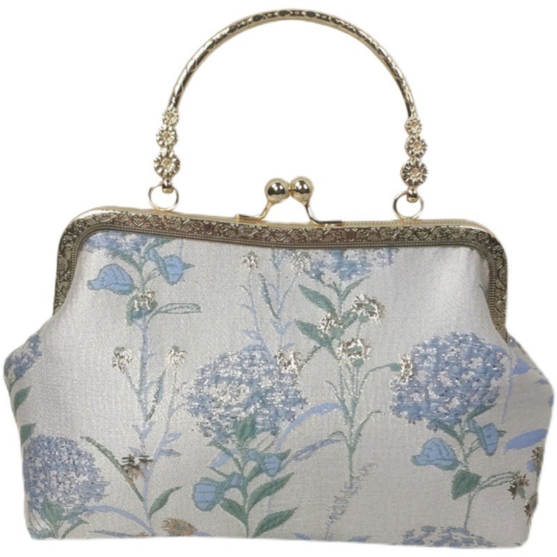 MOUSOON สไตล์จีนไหล่crossbodyขนาดเล็กสดฤดูร้อนhanfuกระเป๋าโบราณมือcheongsamกระเป๋าเนื้อall-match Goldกระเป๋า