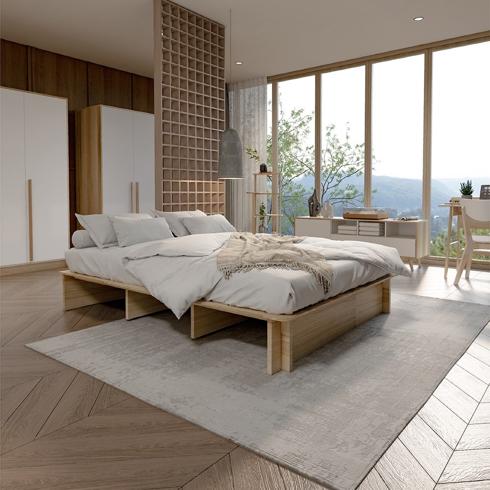 SB Design Square เตียง 5 ฟุต KC-PLAY รุ่น PARA สีลินเบิร์ก (156 x 200 x 30 ซม.) แบรนด์ KONCEPT FURNITURE